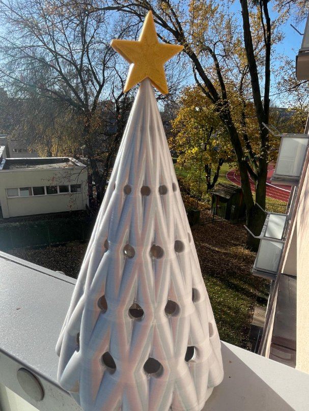 Christmas Tree – stříbrný