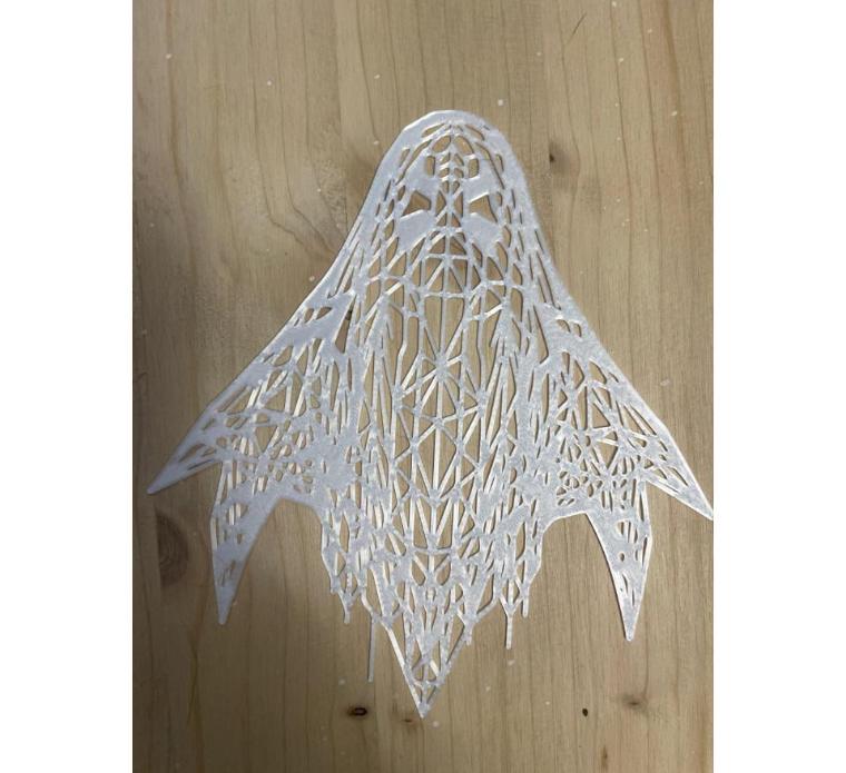 Duch strašidelný — 3D tištěná halloween dekorace