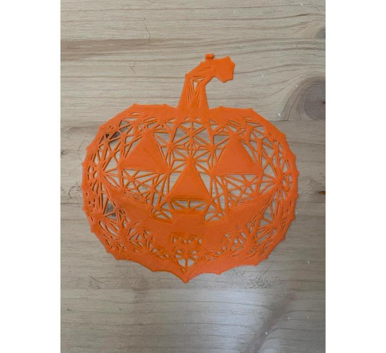 Dýně 2 — 3D tištěná halloween dekorace